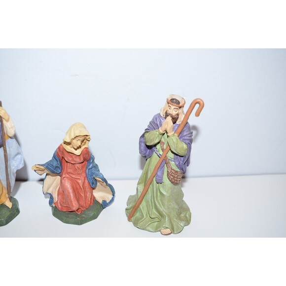 Vtg Avon Nativity Shepherd Joseph Mary Replacements Figurines 1996 - Picture 8 of 10